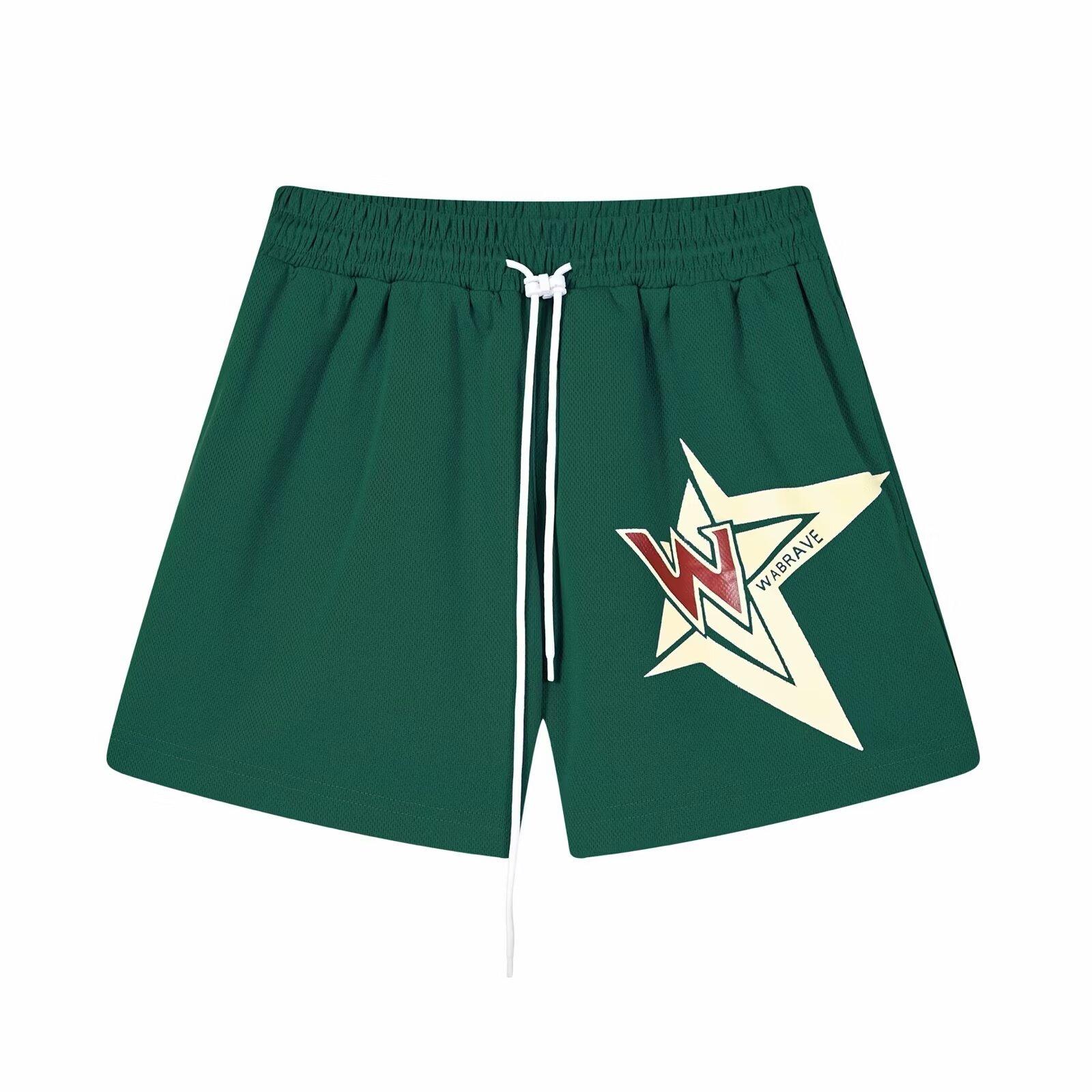 

Молодежные модные мужские свободные повседневные брюки простые новые спортивные брюки укороченные брюки лето 5XL зелёный