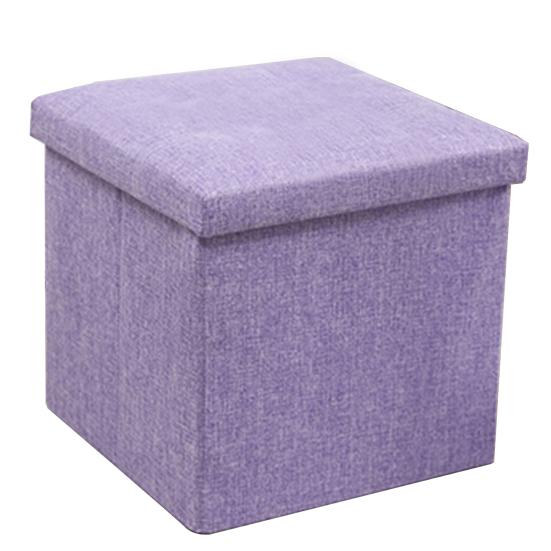 Úložná stolička Multifunkční skládací velkokapacitní vodotěsná tkanina Ložnice Lavice Opěrka nohou s polstrovaným sedátkem Organizační pouf