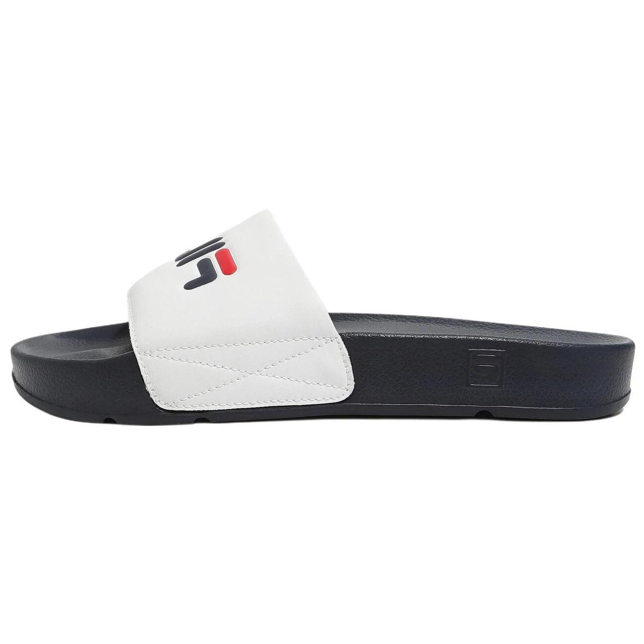 FILA DRIFTER Устойчивые к истиранию Устойчивые к истиранию Шлепанцы-слайдеры Унисекс Белый Синий 1SM02591H422 37.5