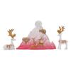 Resin Sitting Standing Deer Statues Reindeer Figurines Ornaments Mountain Rockery Sculpture for
