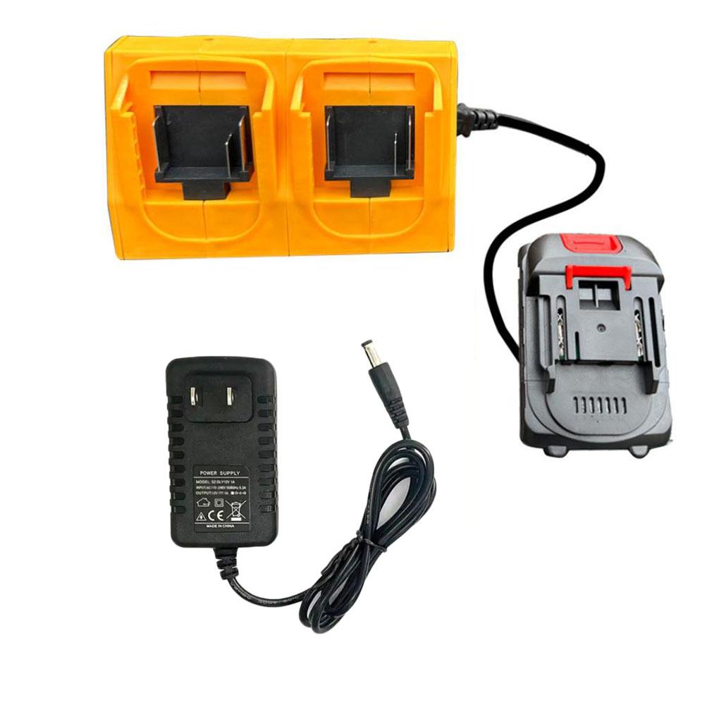 Battery converter adapter 246 slots for BL1830 BL1840 BL1850 BL1860 suitable for power tools and machines with cable