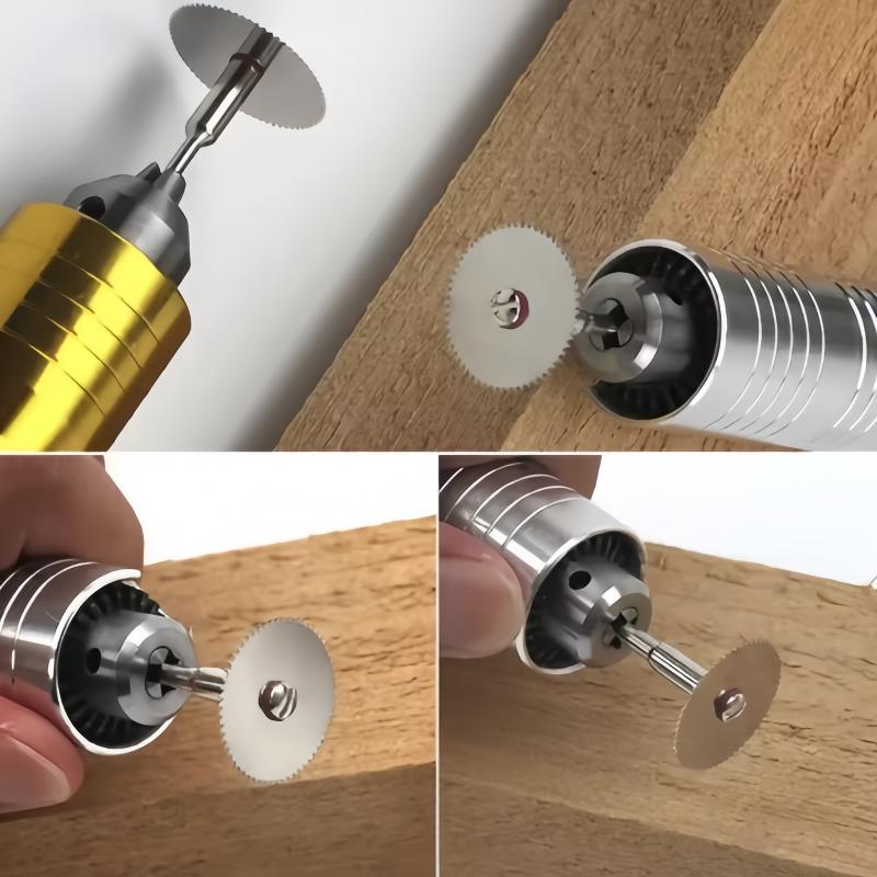 Galacok 11 Stück Mini Kreissägeblatt Elektrische Schleifscheibe Trennscheibe Rotationswerkzeug für Metallschneider Elektrowerkzeug Holzschneidescheiben