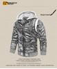 2021 Men's Fashion Hooded Embroidered Leather Motorcycle Jacket, Autumn/Winter Outerwear