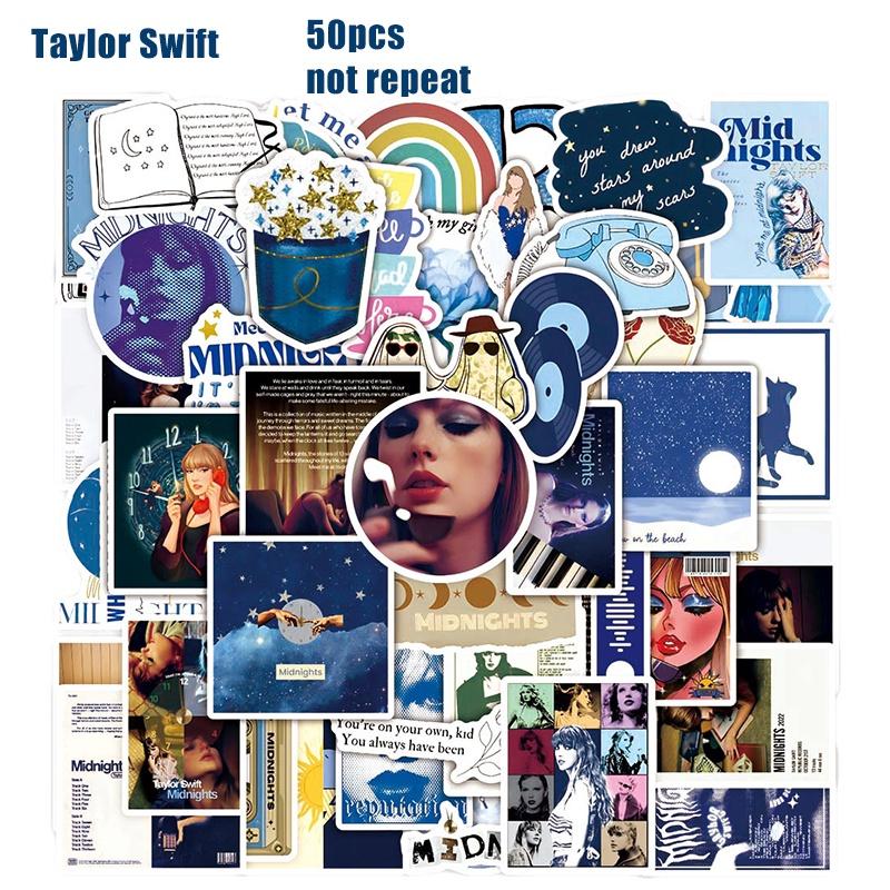 50 Stück Taylor Swift Neues Album Aufkleber Wasserdicht Wiederverwendbar Graffiti Dekor