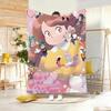 Animation B-BeeS and PuppyCatS Throw Soft Warm Throw Blanket for Bedroom Living Room Bed Travel Camping Picnic Gift