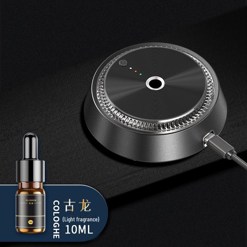 Luxury Aluminum Alloy Car Perfume: High-End Aromatherapy Accessory for Interiors