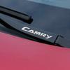 AOZ1 Car Window Wiper Stickers Metal Emblem Car Logo Sticker for Toyota Camry Auto Decor Accessories