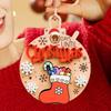Rotating Christmas Countdown Calendar Long-lasting Festive Decor Wooden Christmas Tree Ornaments For Kids Adults Women New Year