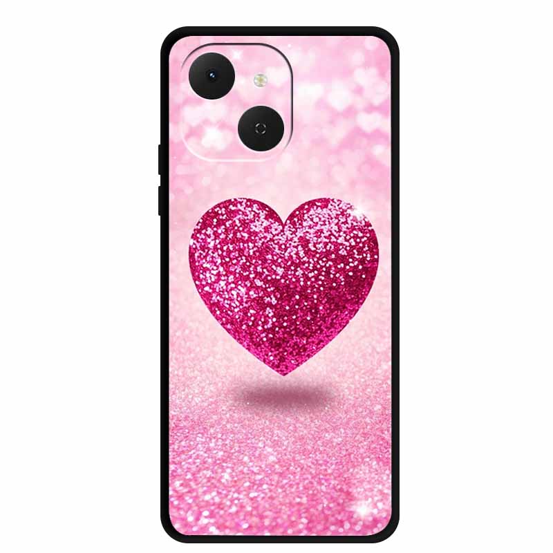 Phone Cover For Tecno Spark 40C Cases Silicone Bumper Lovely Soft TPU Coque for Spark 40 C Funda Tecno Pop 10 Pro Protector Case