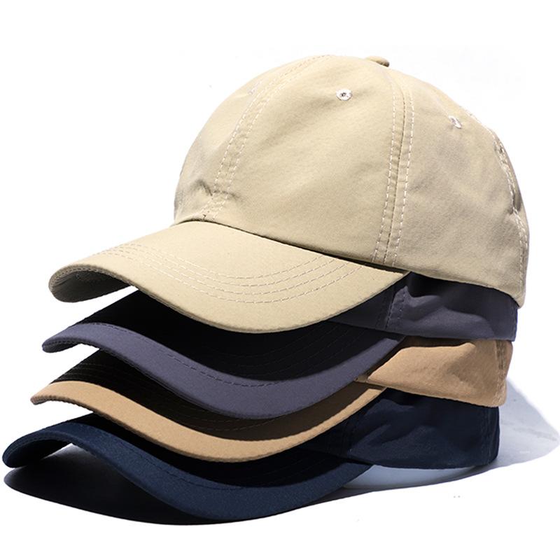Summer quick-drying hat men's Korean baseball cap outdoor sports cap breathable sun hat women's cap