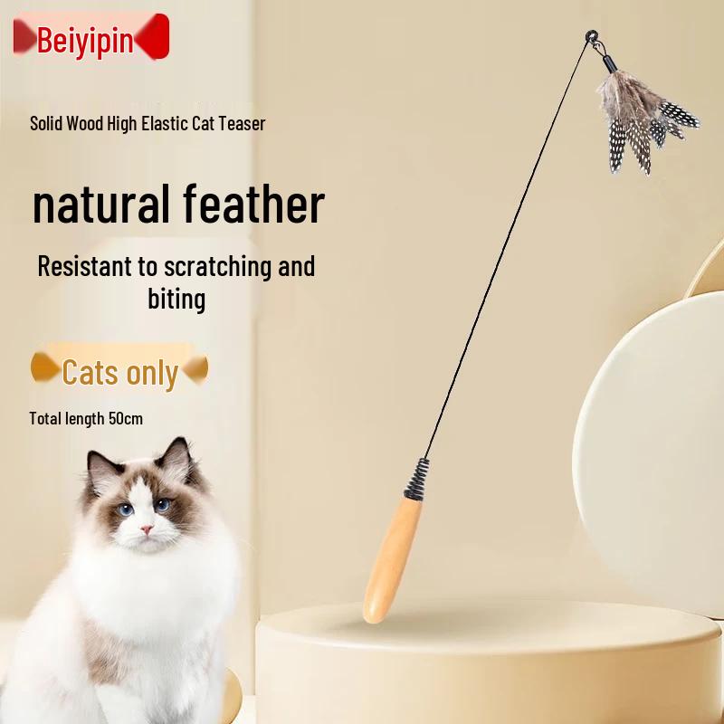 Interactive Cat Teaser Wand