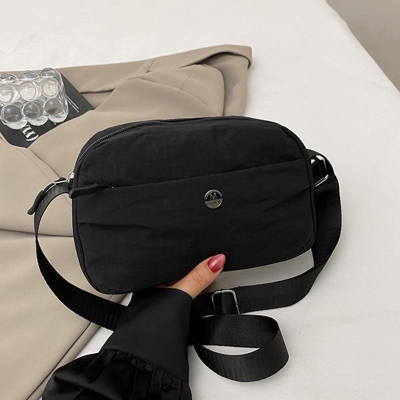 Bag Women's Premium Sense Large Capacity Shoulder Crossbody Women's Bag New Versatile Lightweight Composite Cloth Small Square Bag