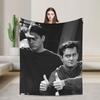 Friends Joey And Chandler Tv Show Blankets Coral Fleece Plush Breathable Soft Throw Blankets for Home Office Plush Thin Quilt