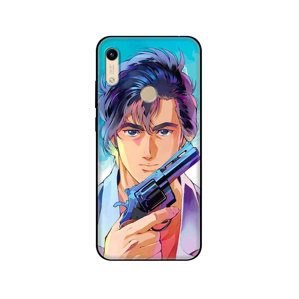 

Черный чехол из ТПУ для Huawei Honor 8a Prime 8s Prime 9 Lite honor 9A 9C 9X Premium 9x Pro 9S чехол City Hunter Comic honor 8S