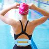 Fish-shaped Swimming Floating Board with Adjustable Nylon Straps Waist Thicken Harden Swimming Board Water Buoyancy Belt