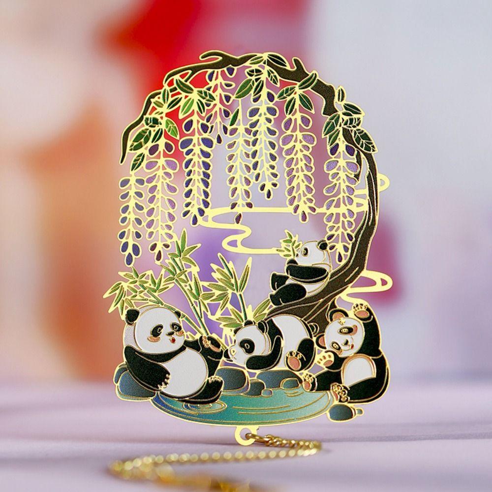 12 Month Chinese Beasts Bookmark Creative Metal Bookmark Hollow Metal Bookmarks  Office Reading