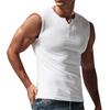 Men's Solid Color Sleeveless Casual Sports Basic T-Shirt
