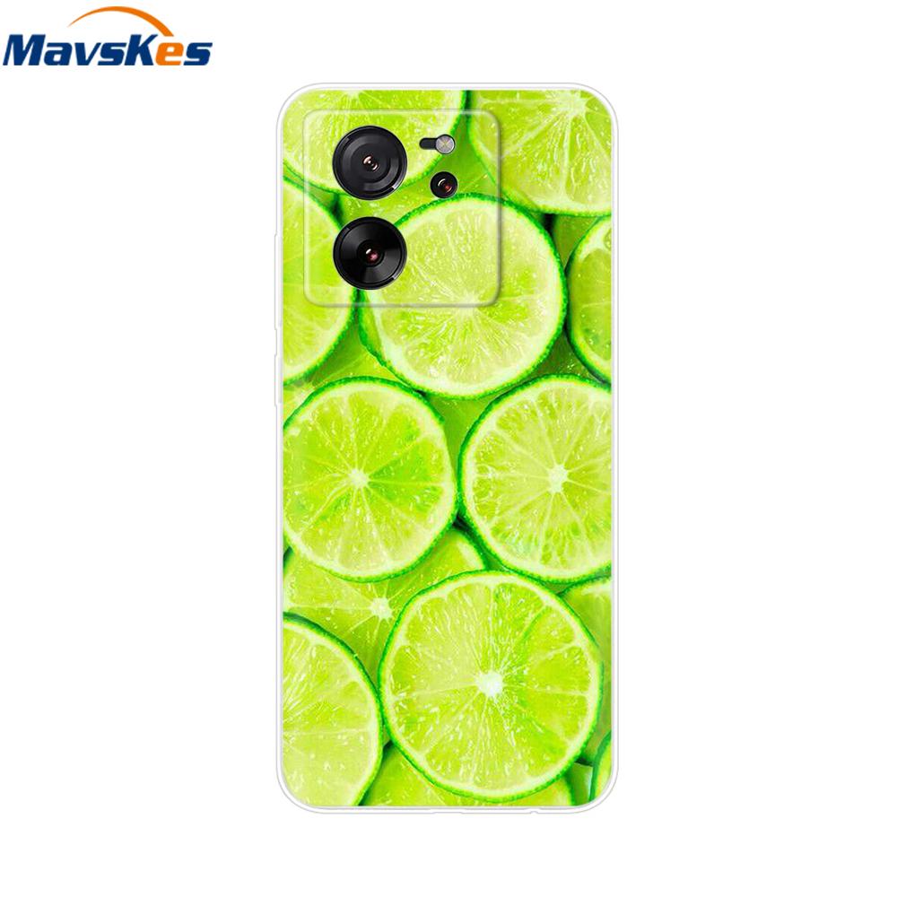 Clear Silicone Case For Xiaomi 13T Pro Back Cover For Xiaomi 13T Case Soft TPU Bumper Protective Phone Cases Mi13T Fundas Coque