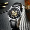 Watches for Man Luxury Automatic Mechanical Watch Waterproof Sports Leather Watch Mechanical Watch Military Relogio Masculino