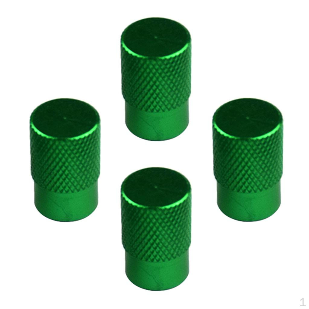 Aluminum Alloy Car Tubeless Wheel Tire Valve Dust Caps