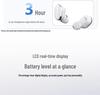 Q8 High-Quality Noise-Cancelling Bluetooth Earphones with Digital Display, Comfortable Fit, Sports-Ready, Wireless 5.4 Core
