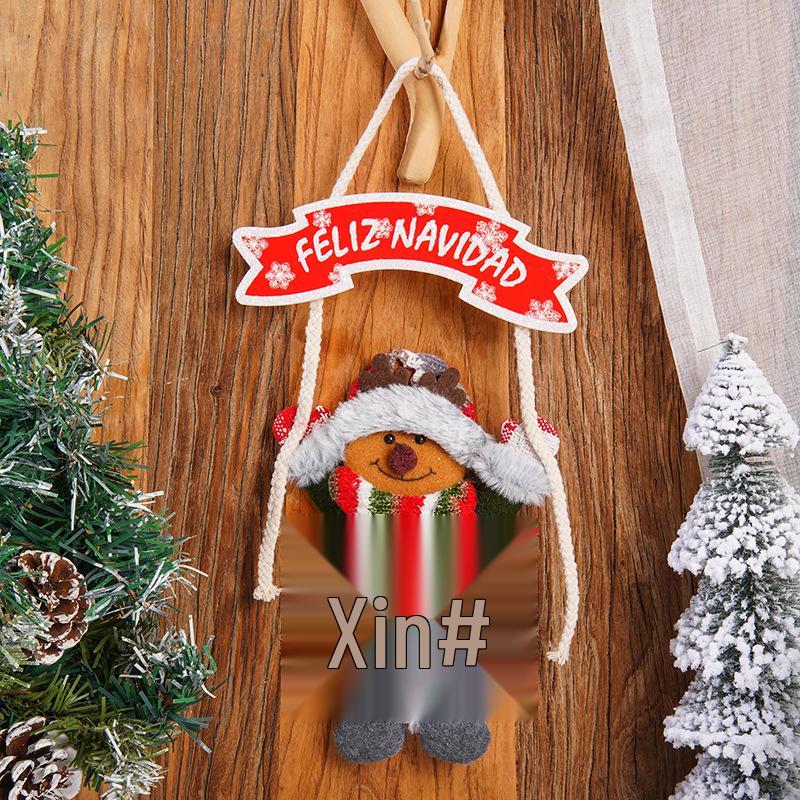 Christmas Fabric Doll Ornaments Collection - Small Hanging Tree Decorations & Gifts