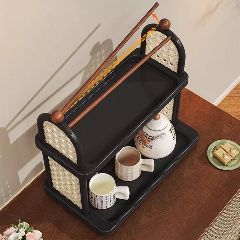 Multi-layer Storage Rack Water Cup Tea Cup Glass Rack Desktop Organizer Cups Display Stand Countertop Mug Storage Rack Organizer