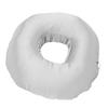 Silky Satin Ear Pillow Donut Pillow Ear Guard Pillow Side Sleeping Ear Pillow for Side Sleepers with Earplug and