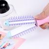 2 In 1 Mini Electric Hair Straightening Curling Iron Set 220V Scald Proof Ionic Hot Comb Hair Styler Travel Hair Styling Tools