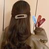 Extra Frosted Large Barrettes Face Wash Hair Clip For The Back Of The Head, Cute Broken Hair Bangs Clip, Top Clip, Side Clip BB Hair Clips