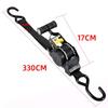 Ratchet Strap-3 Meters Long, 25 Mm Wide, Metal Handle-heavy Cargo Fixed Wheel Strap