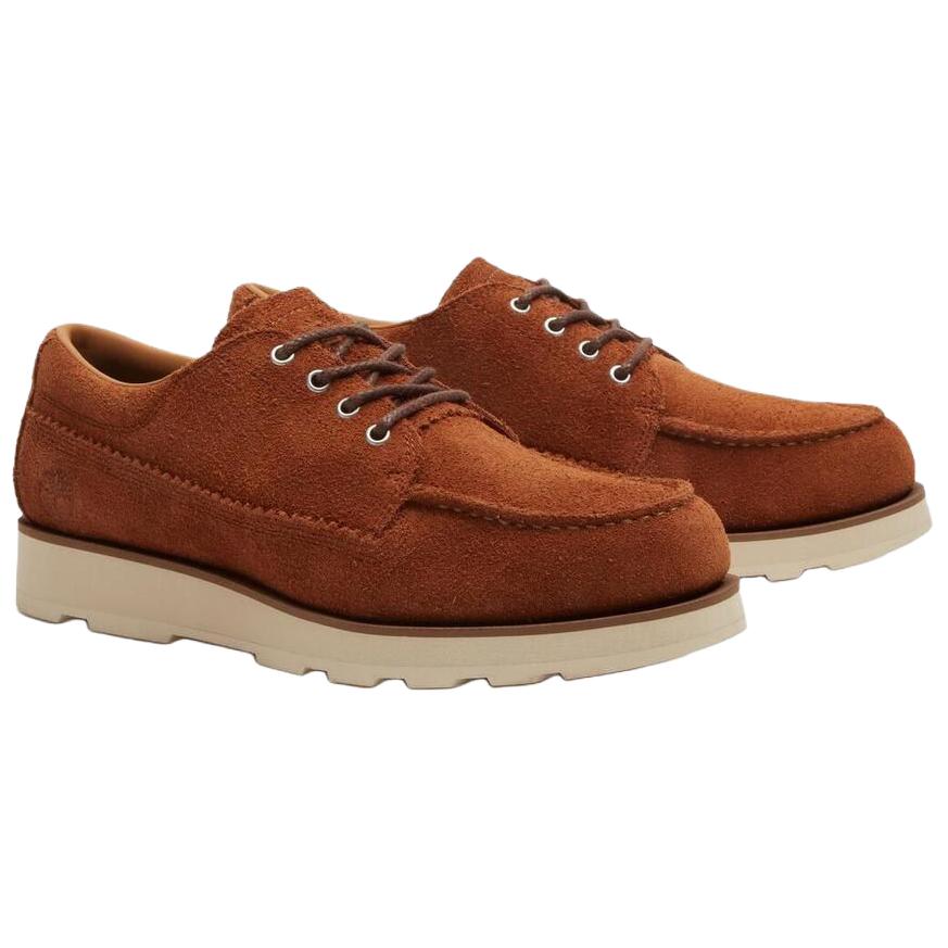 Timberland Britton Mills Scarpe Casual Comode in Pelle Scarpe da Uomo Caramello-Marrone TB0A43JGEIZ