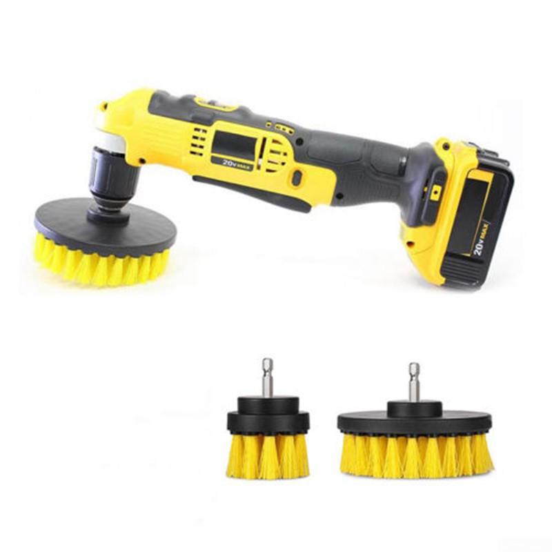 ¡Autorización! Cepillo de taladro eléctrico para fregar alfombras, sofás, muebles de madera, caliente