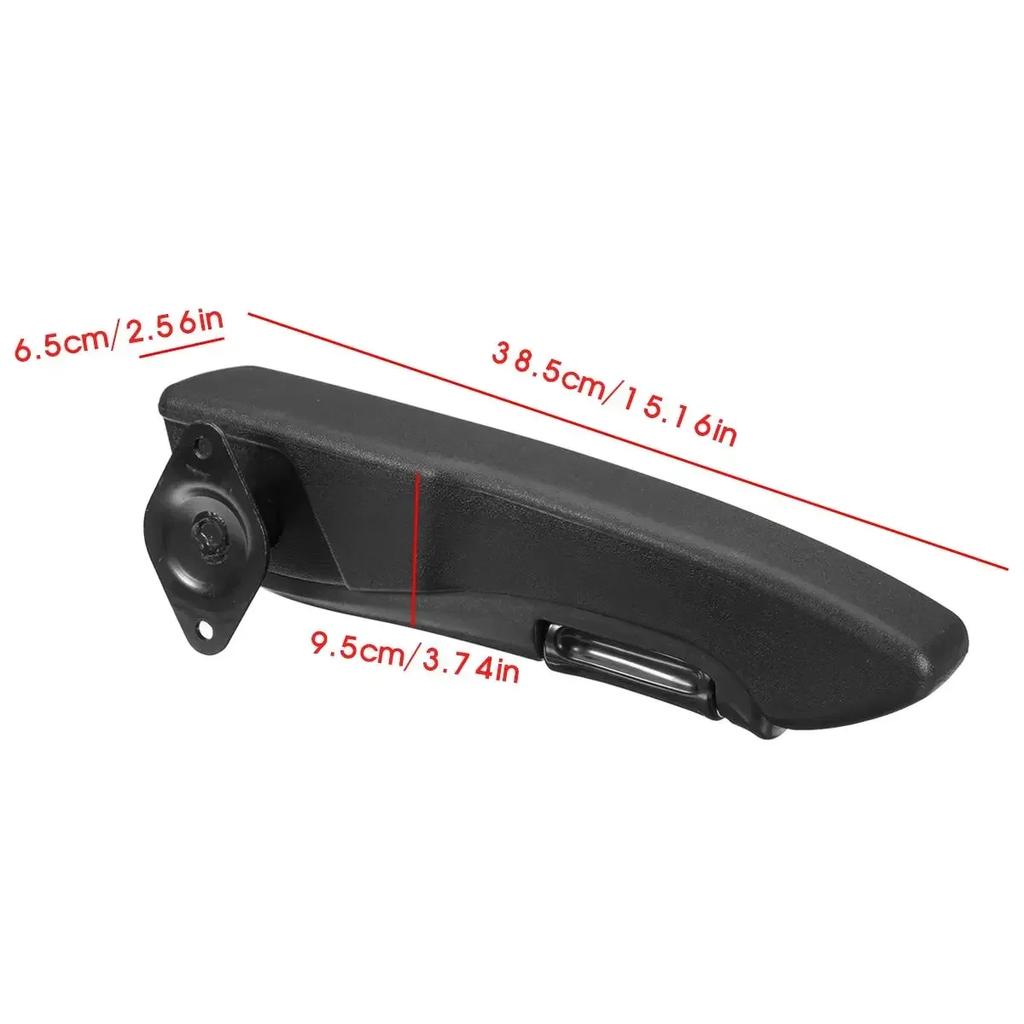Left/Right Side 1pcs Universal Car Adjustable Seat Armrest Hand Holder For Camper RV Van Motorhome Boat Black Car Accessories