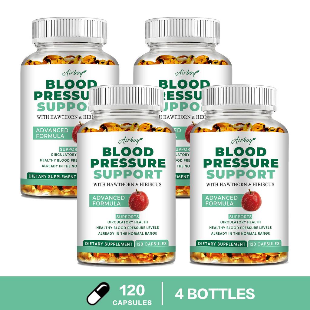 Airboy Hawthorn and Roselle Extract Capsules - Blood Circulation Health