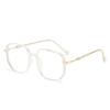 Vintage Square Glitter Frame Anti-blue Glasses Women Fashion Optical Eyewear Eyeglasses