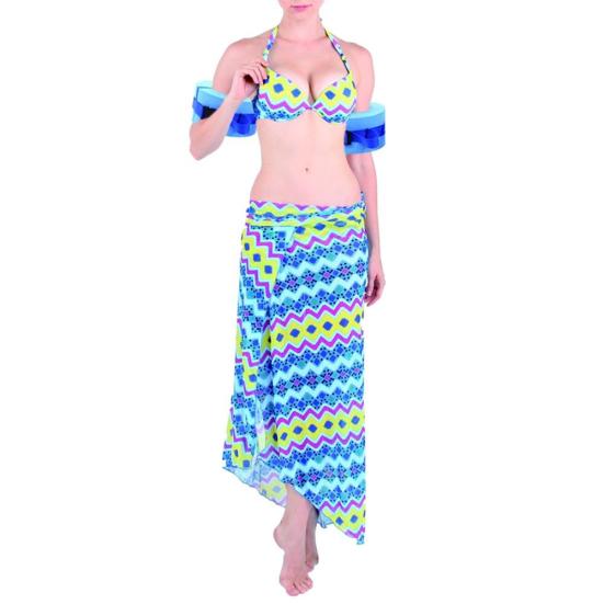 2Pcs Swimming Water Exercise Aerobics Aquatic Buoyancy Ankle Arm Wrist Cuffs