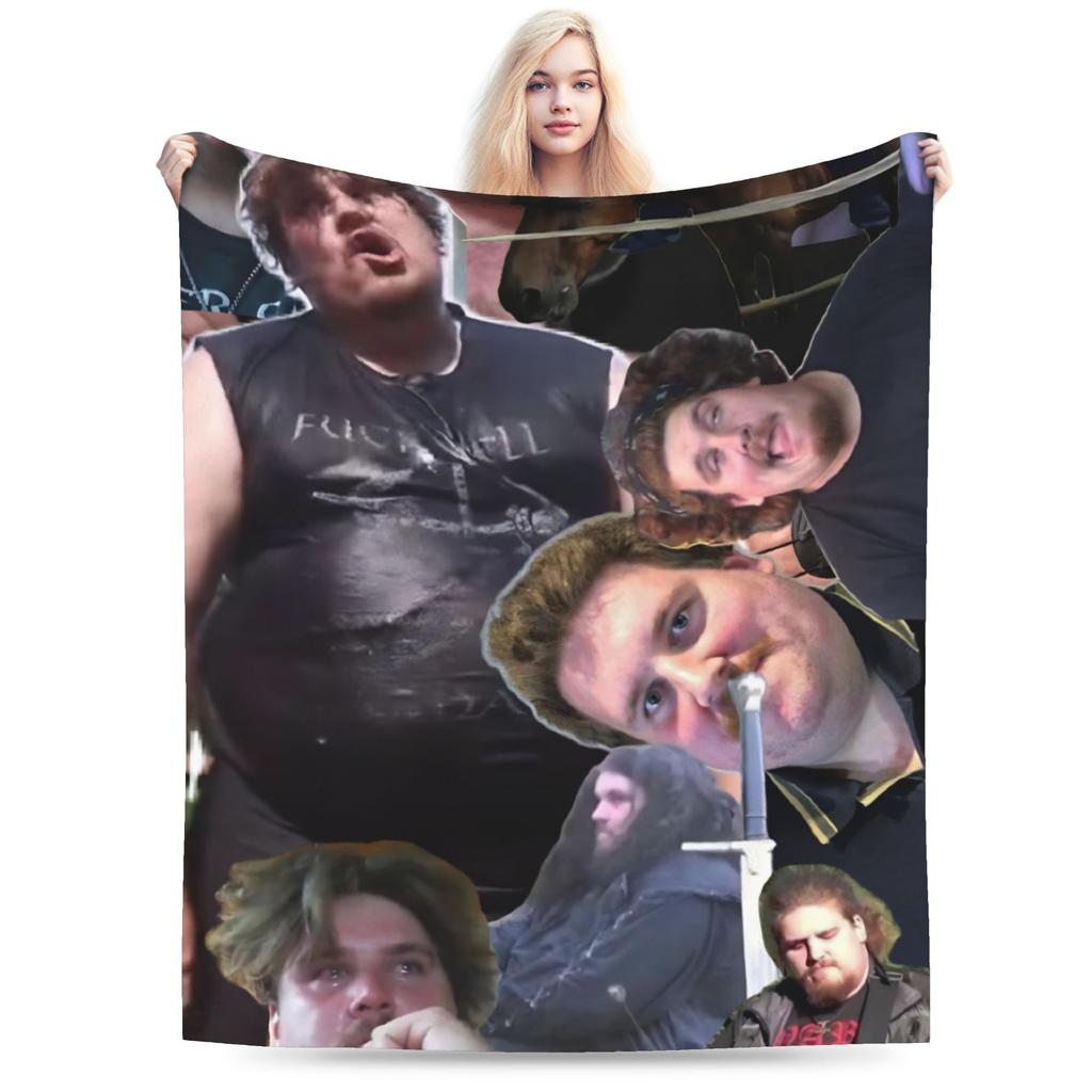 Drachenlord Rainer Winkler Throw Blanket For Couch Soft Cozy Plush Blanket 50X60 Inch Multiple Sizes Bedspread For All Seasons