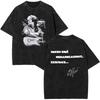 T-shirts Lavés Vintage Groupe de Rock Russe Viktor Tsoi Kino Hommes Femmes Mode Gothique Oversize T-shirt Streetwear Coton T-shirts