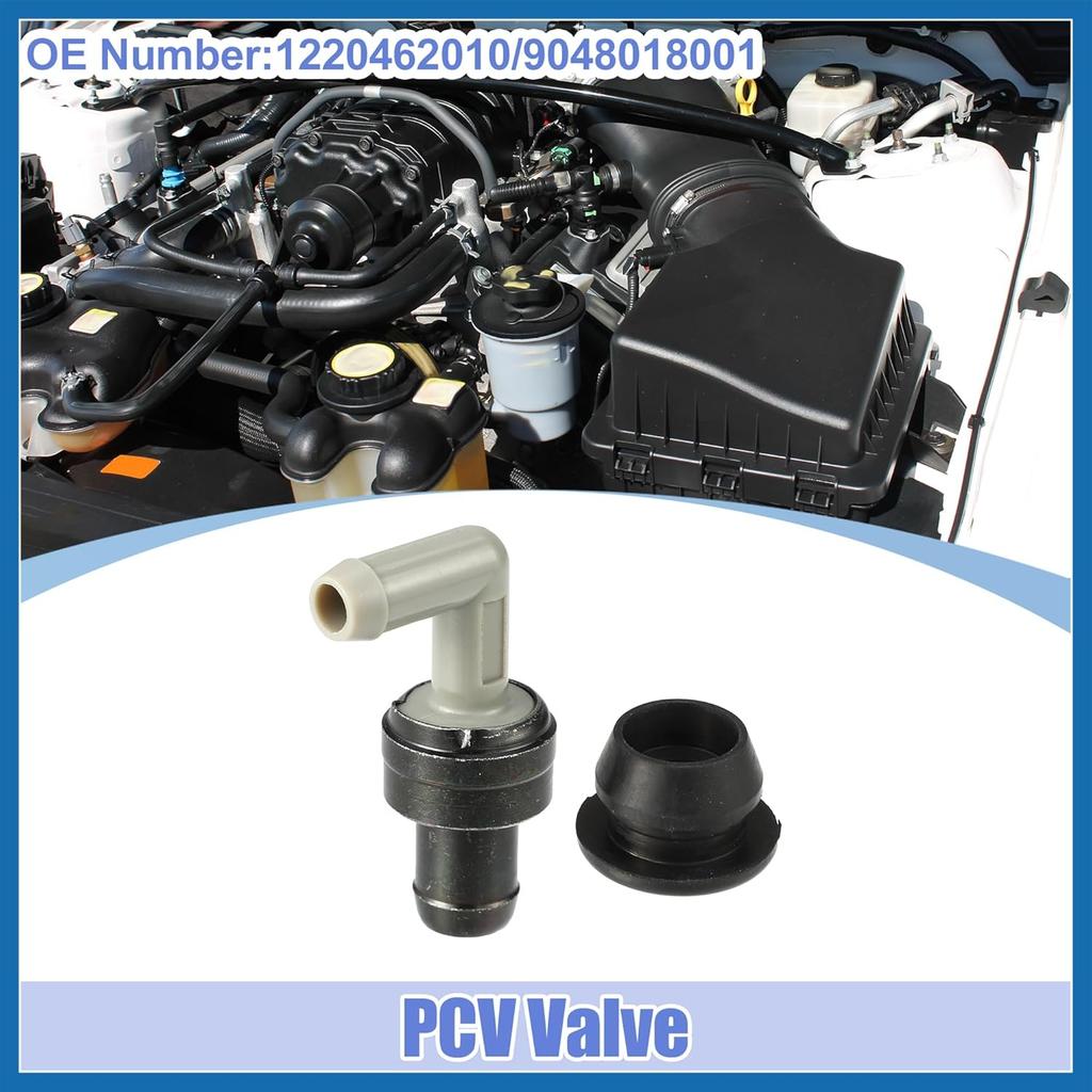 PCV Valve Grommet Kit Exhaust Positive Crankcase Ventilation Valve Fittings for Toyota Camry 1991-2011 for Toyota 4Runner No.1220462010/9048018001