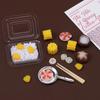 DIY Resin Play Food Accessories: Corn, Shrimp, Cream Glue, Hair Clip Figurines