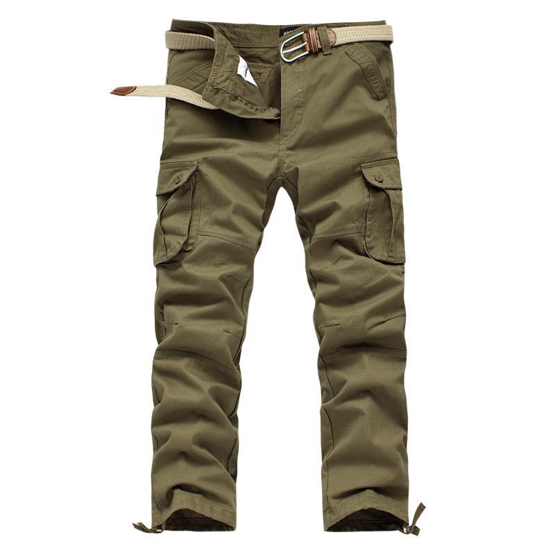 Men's Loose-Fit Multi-Pocket Work & Skateboard Pants - Wear-Resistant, Plus Size Casual Trousers