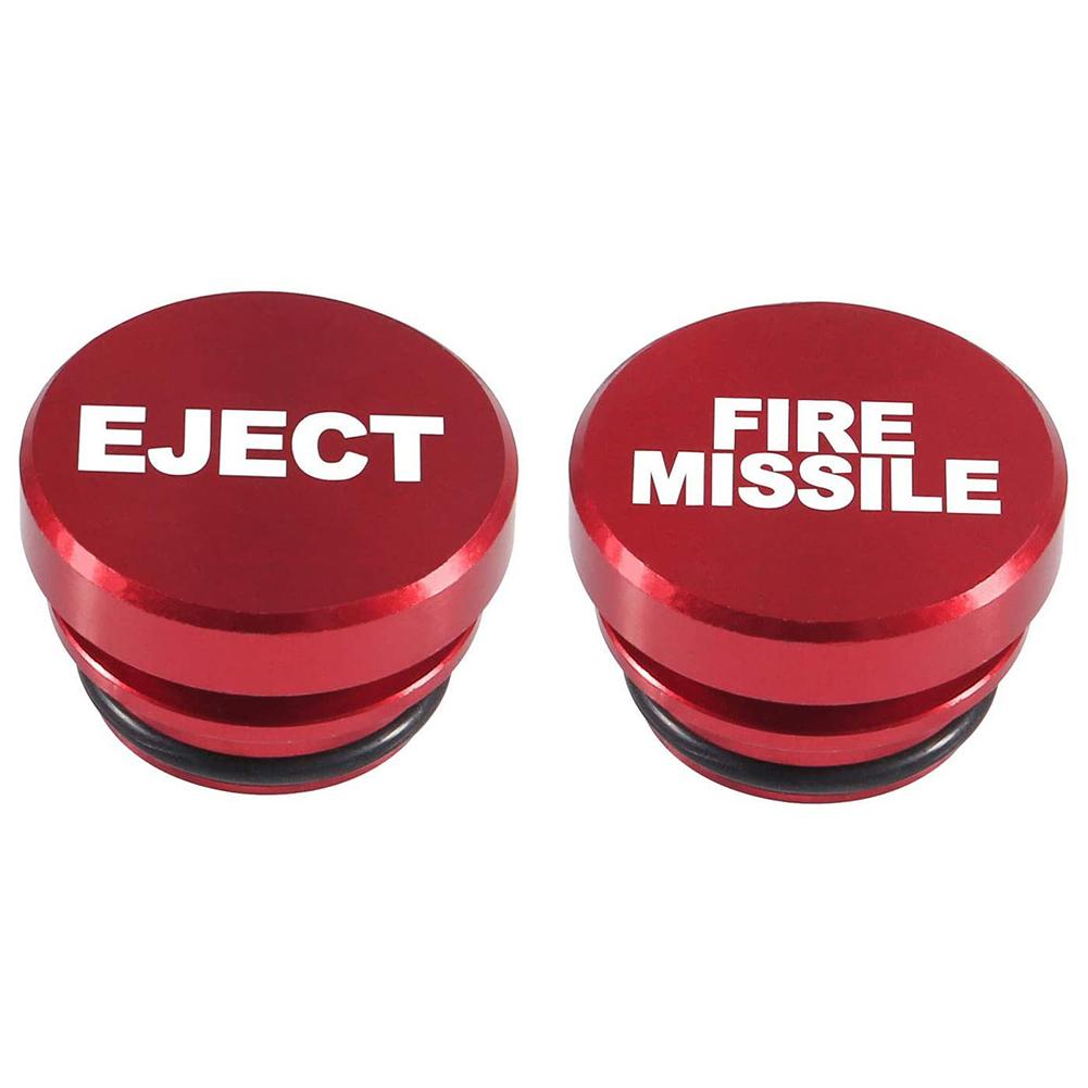 Cigar Lighter Plug Aluminum Alloy Auto Interior Red