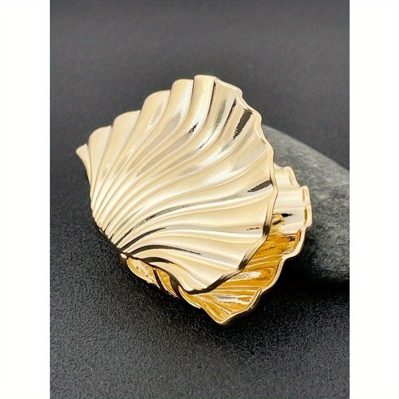 2024 Sommer Neu Ozean Serie Ins Stil Minimalistisch & Stilvoll Spiralförmiges Meeresschnecken Design Haarklammer Geschenk