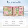 Floral Garden Theme Beach Towel Personalized Custom Name & Text Soft Quick Dry Beach Towel for Swimming Travel