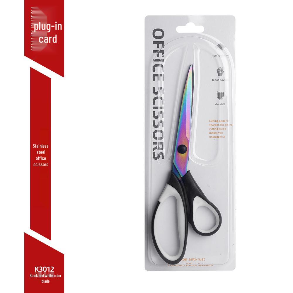 Stainless Steel 3-Piece Scissors Set: Tailor, Office, and Paper-Cutting Scissors