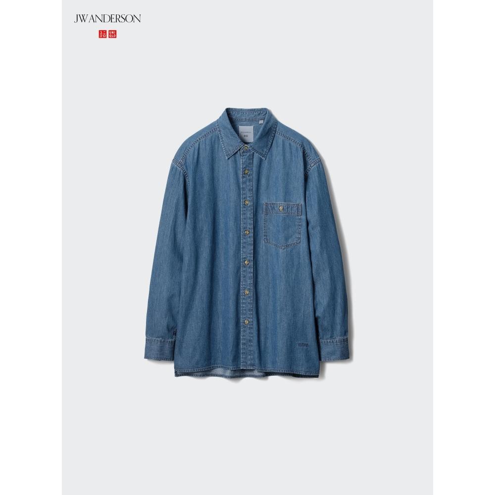 Uniqlo Japan Light Denim Oversized Shirt