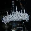 Tiara de Mireasă din Cristal Strălucitor Coroană Strălucitoare din Cristal Tiara de Mireasă Accesorii de Păr pentru Nuntă