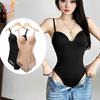 Body pro ženy Zeštíhlení pasu Kontrola břicha Tvarovací prádlo Tílka bez rukávů Kombinéza Tvarovač postavy