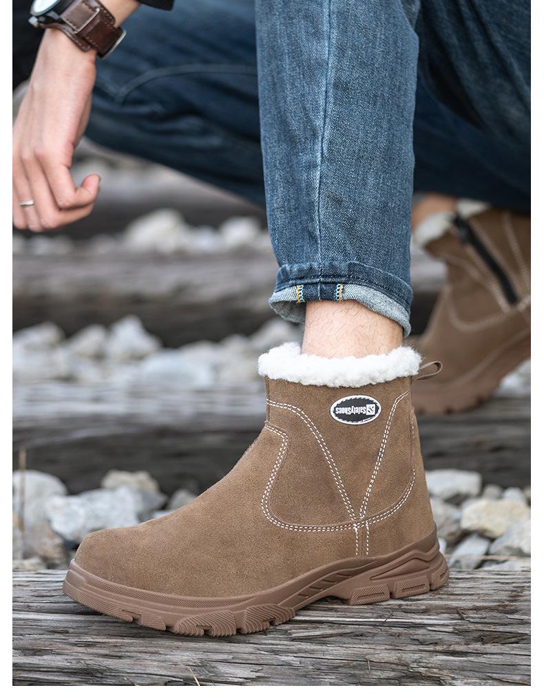 Winter-High-Top-Sicherheitsschuhe: Stoßfest, Durchstichfest, Unisex